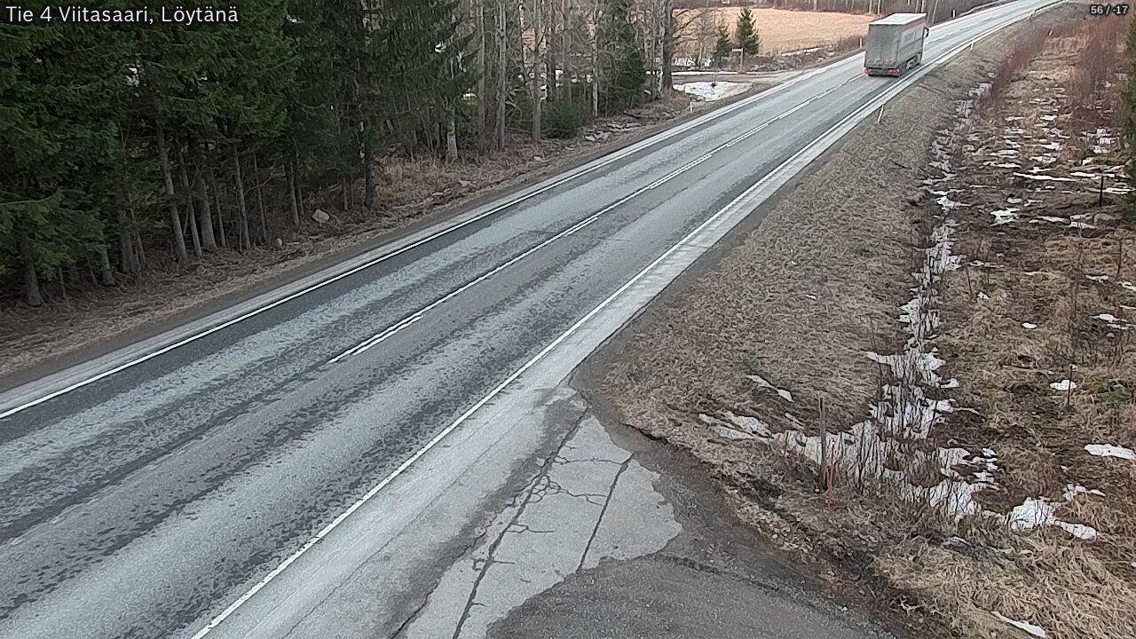 Weather Camera Image Väg 4 Viitasaari, Löytänä, Viitasaari, Keski-Suomi