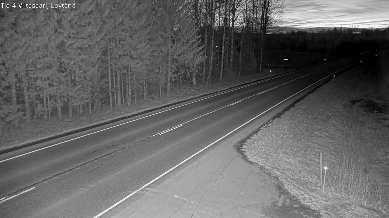 Weather Camera Image Väg 4 Viitasaari, Löytänä, Viitasaari, Keski-Suomi