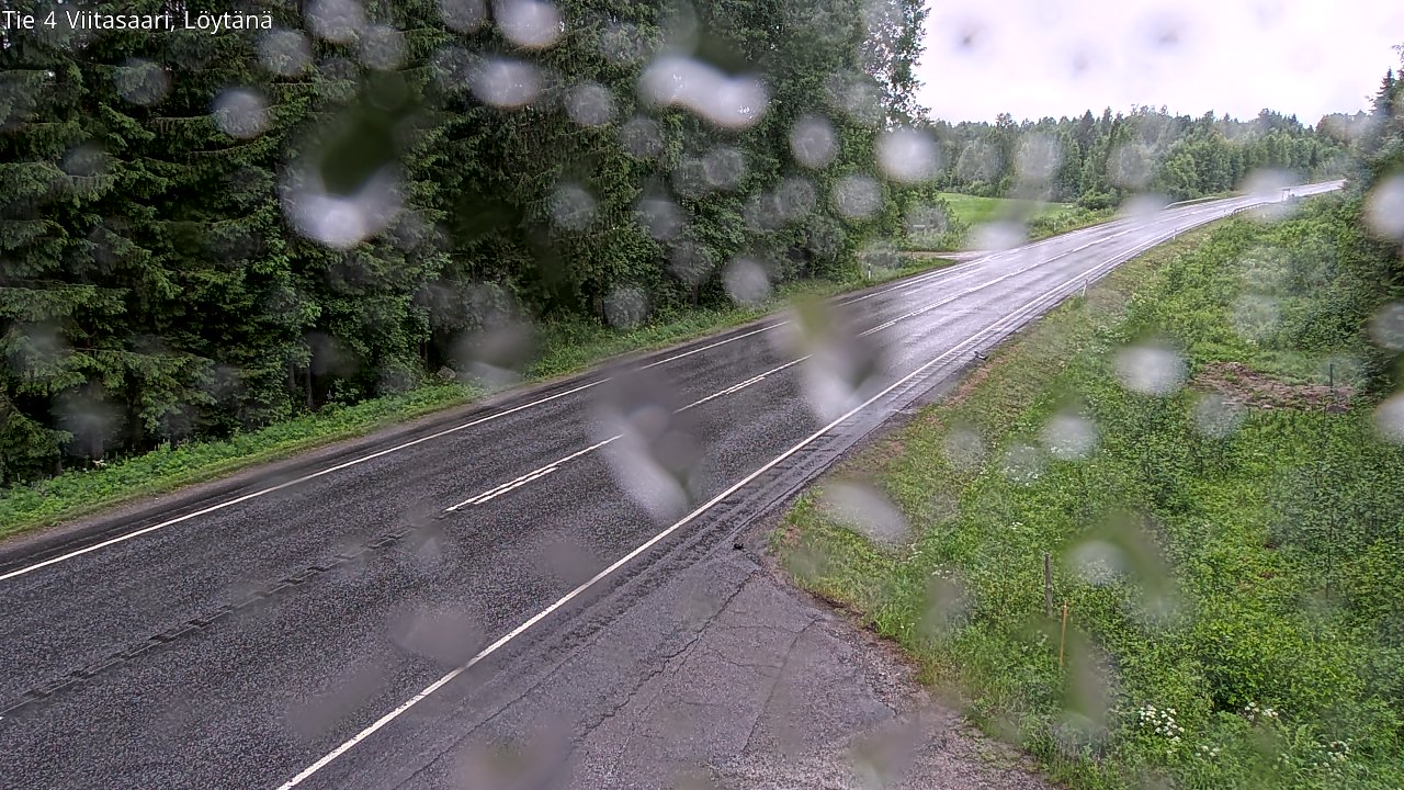 Weather Camera Image Road 4 Viitasaari, Löytänä, Viitasaari, Keski-Suomi