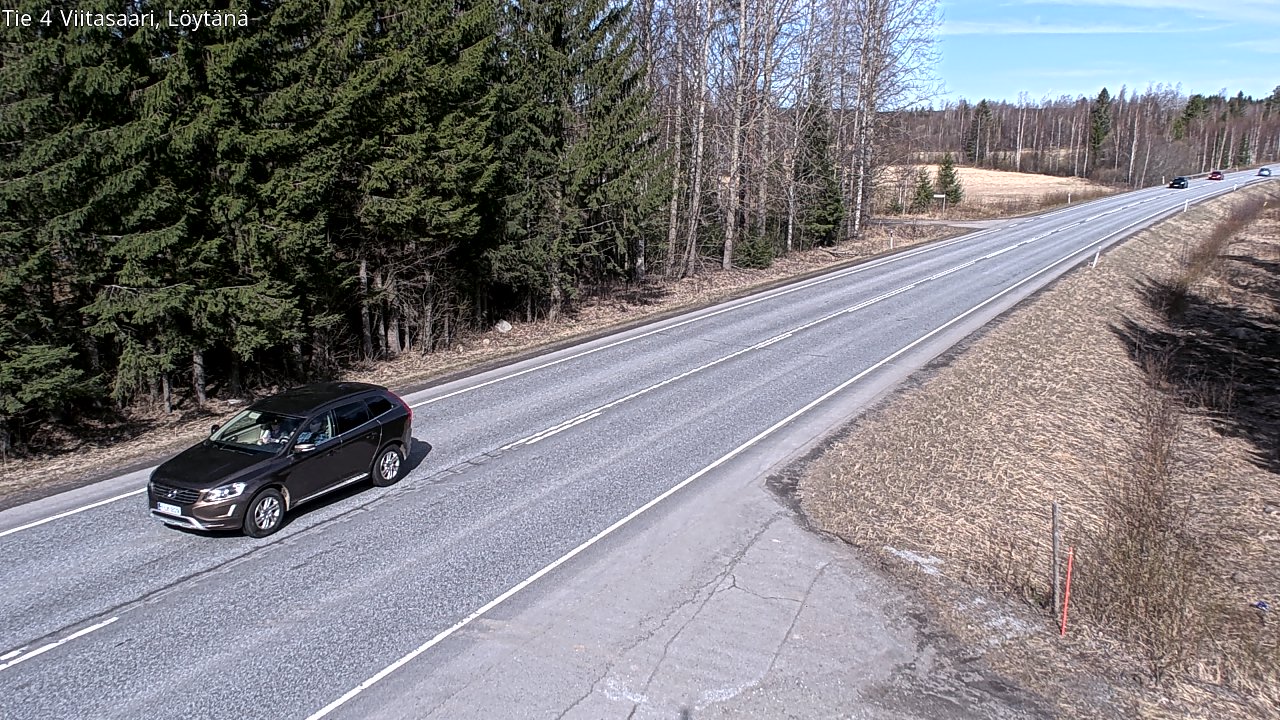 Weather Camera Image Väg 4 Viitasaari, Löytänä, Viitasaari, Keski-Suomi