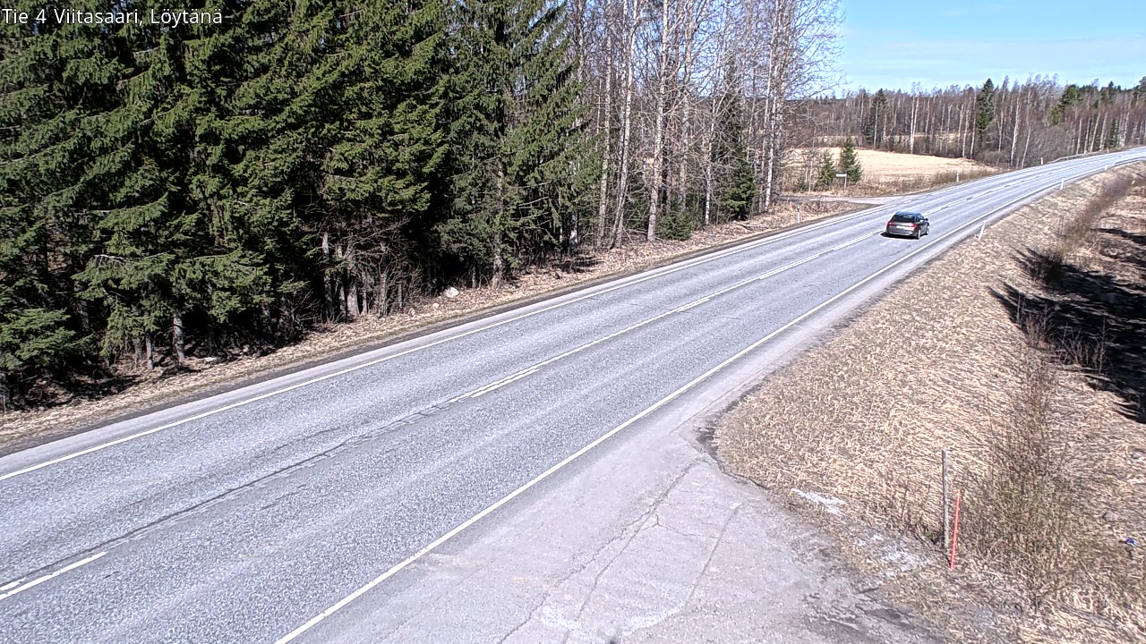 Weather Camera Image Road 4 Viitasaari, Löytänä, Viitasaari, Keski-Suomi