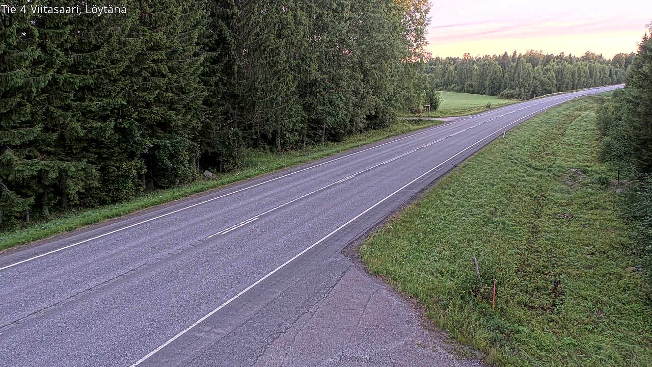 Weather Camera Image Road 4 Viitasaari, Löytänä, Viitasaari, Keski-Suomi