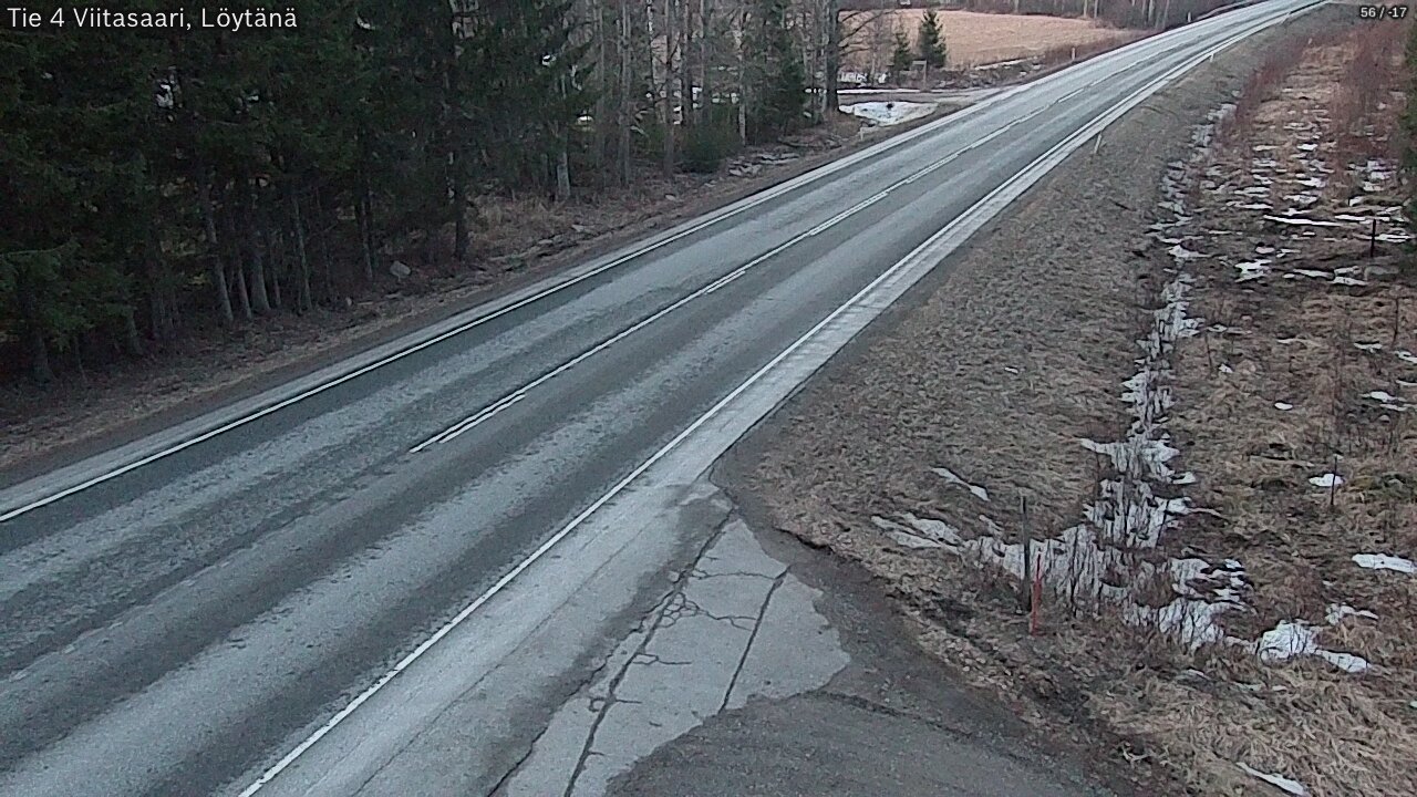 Weather Camera Image Väg 4 Viitasaari, Löytänä, Viitasaari, Keski-Suomi