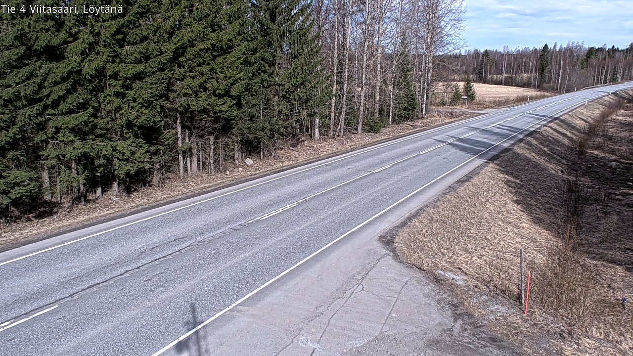 Weather Camera Image Väg 4 Viitasaari, Löytänä, Viitasaari, Keski-Suomi