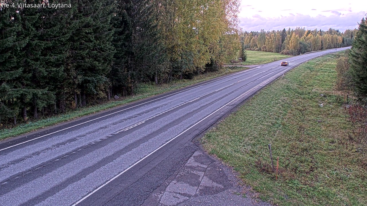 Weather Camera Image Väg 4 Viitasaari, Löytänä, Viitasaari, Keski-Suomi