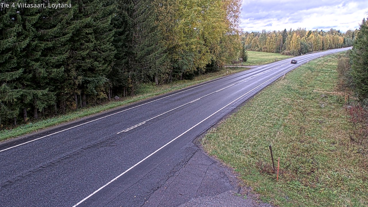 Weather Camera Image Väg 4 Viitasaari, Löytänä, Viitasaari, Keski-Suomi