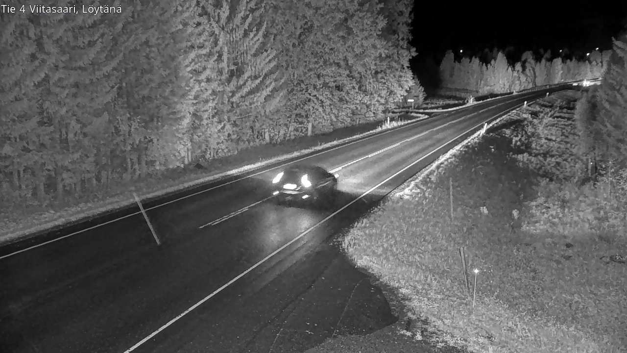 Weather Camera Image Väg 4 Viitasaari, Löytänä, Viitasaari, Keski-Suomi