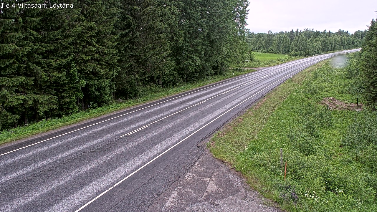 Weather Camera Image Road 4 Viitasaari, Löytänä, Viitasaari, Keski-Suomi