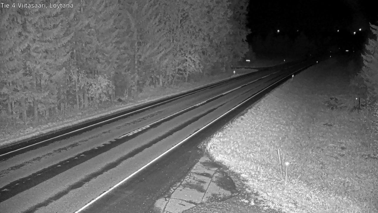 Weather Camera Image Väg 4 Viitasaari, Löytänä, Viitasaari, Keski-Suomi