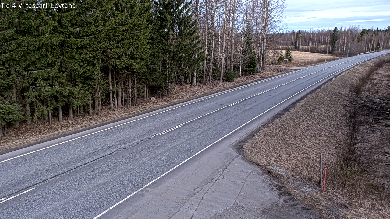 Weather Camera Image Road 4 Viitasaari, Löytänä, Viitasaari, Keski-Suomi
