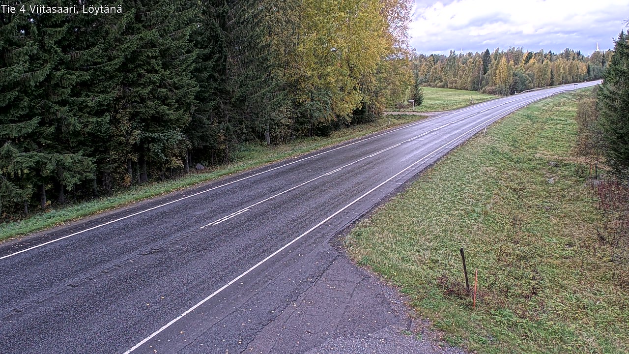 Weather Camera Image Väg 4 Viitasaari, Löytänä, Viitasaari, Keski-Suomi