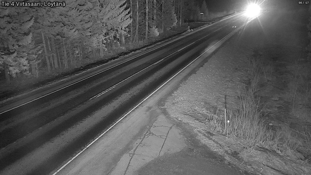 Weather Camera Image Väg 4 Viitasaari, Löytänä, Viitasaari, Keski-Suomi