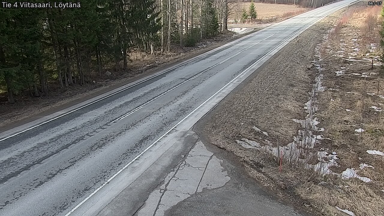 Weather Camera Image Road 4 Viitasaari, Löytänä, Viitasaari, Keski-Suomi