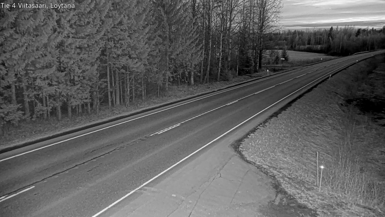 Weather Camera Image Väg 4 Viitasaari, Löytänä, Viitasaari, Keski-Suomi