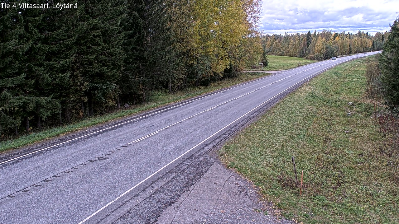Weather Camera Image Road 4 Viitasaari, Löytänä, Viitasaari, Keski-Suomi