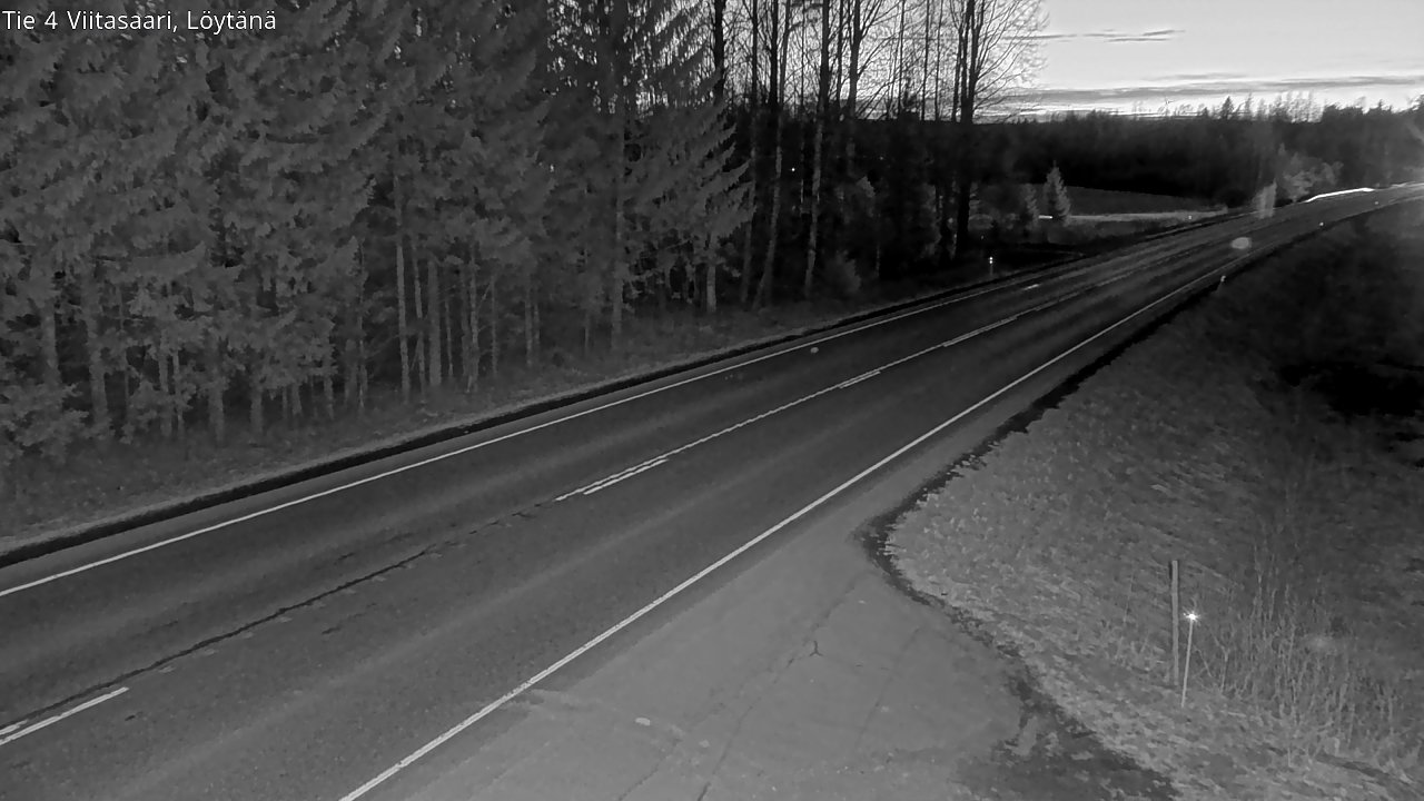 Weather Camera Image Väg 4 Viitasaari, Löytänä, Viitasaari, Keski-Suomi