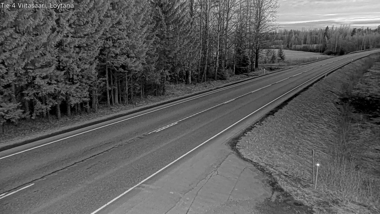 Weather Camera Image Väg 4 Viitasaari, Löytänä, Viitasaari, Keski-Suomi
