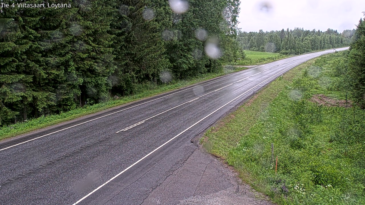 Weather Camera Image Road 4 Viitasaari, Löytänä, Viitasaari, Keski-Suomi
