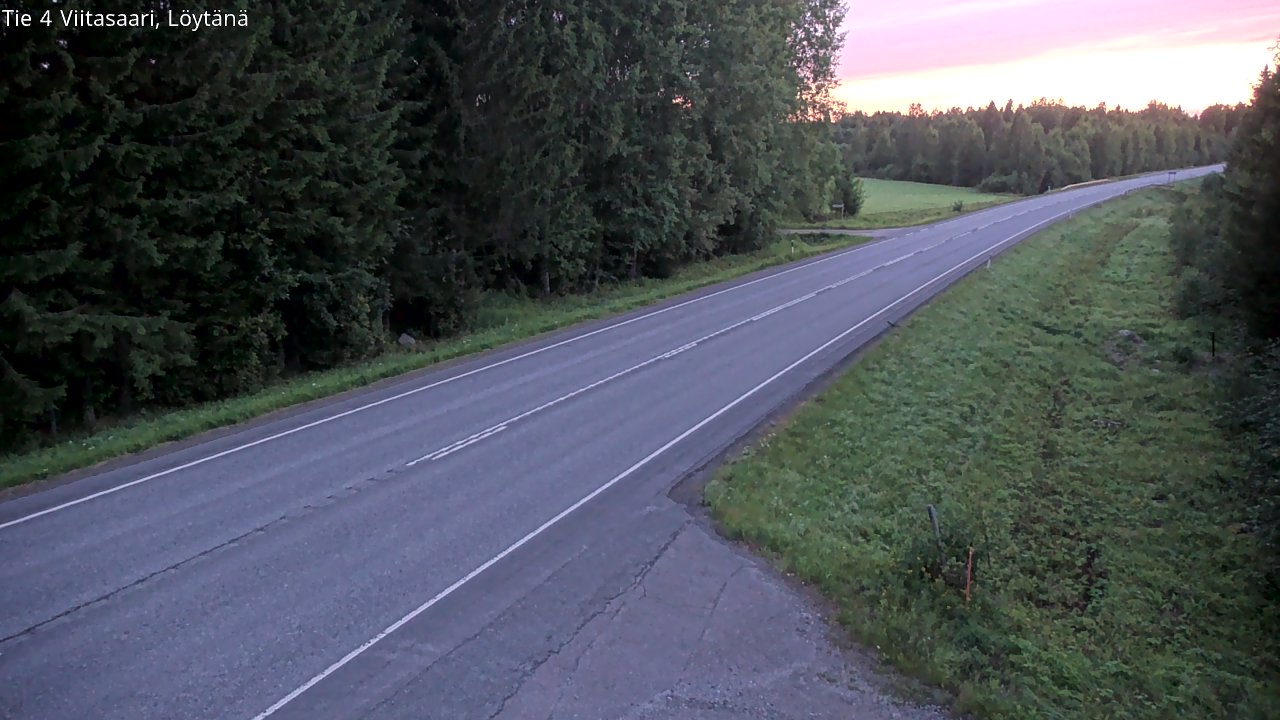 Kelikamerat Kuva Tie 4 Viitasaari, Löytänä, Viitasaari, Keski-Suomi