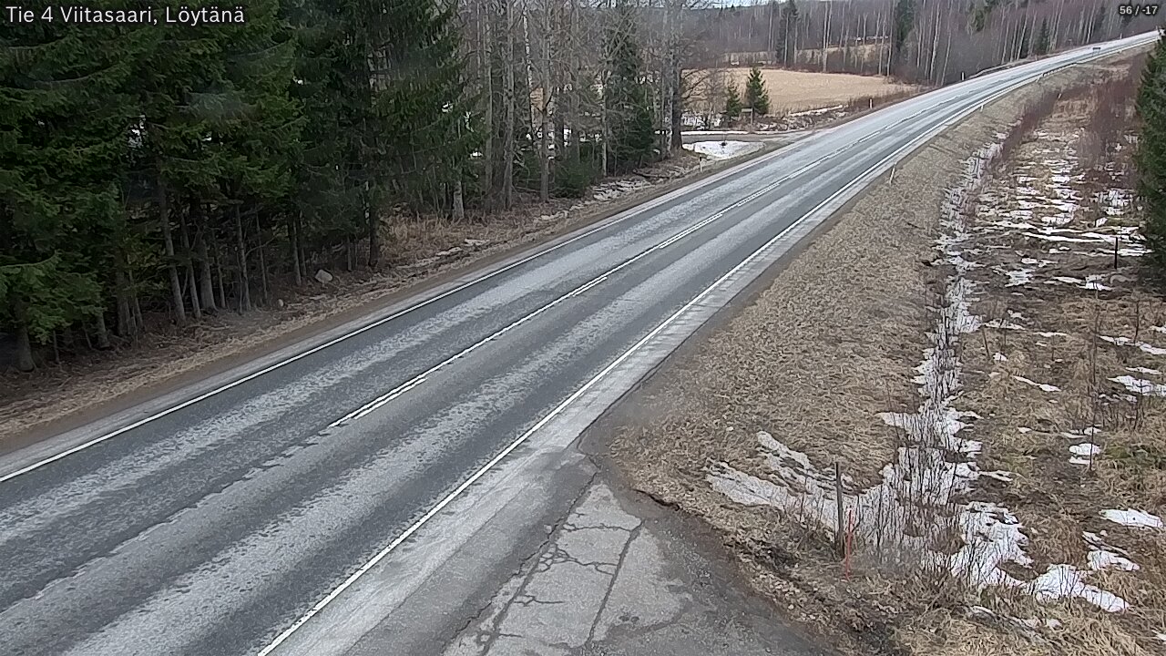 Weather Camera Image Road 4 Viitasaari, Löytänä, Viitasaari, Keski-Suomi