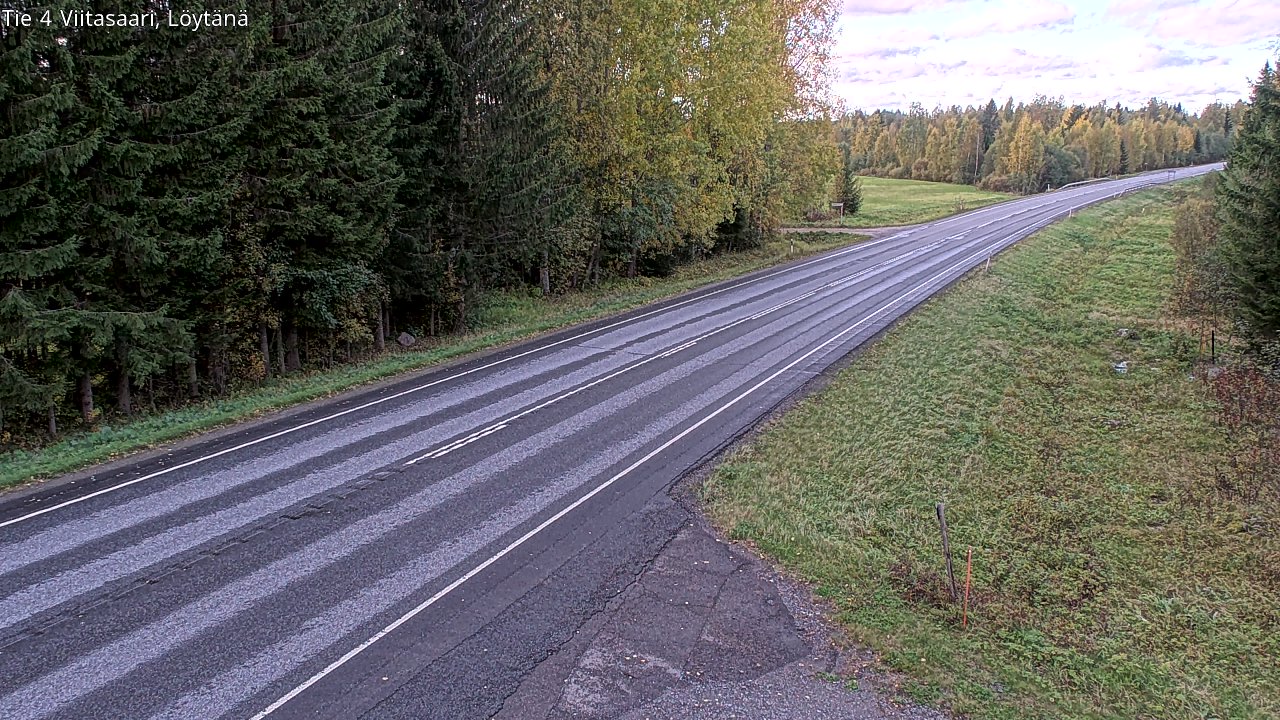Weather Camera Image Väg 4 Viitasaari, Löytänä, Viitasaari, Keski-Suomi