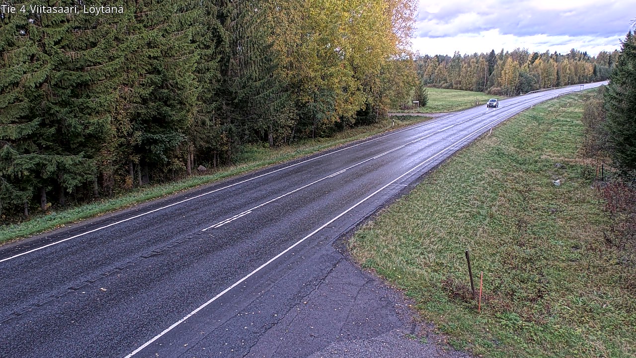 Weather Camera Image Väg 4 Viitasaari, Löytänä, Viitasaari, Keski-Suomi