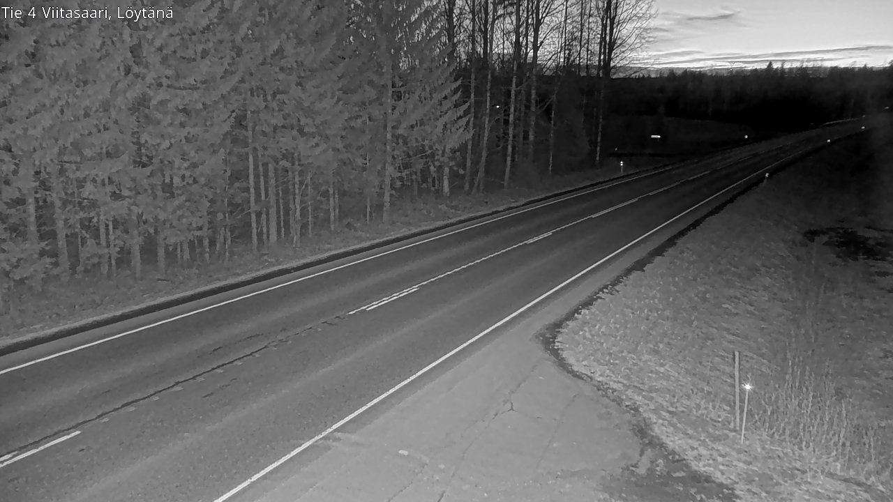 Weather Camera Image Väg 4 Viitasaari, Löytänä, Viitasaari, Keski-Suomi