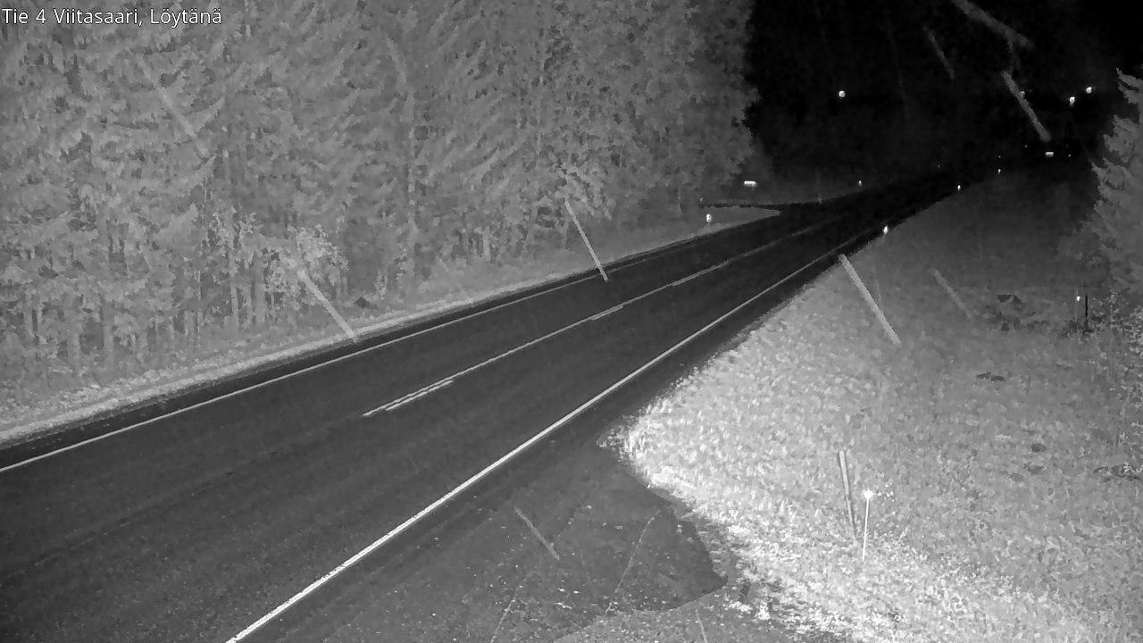 Weather Camera Image Väg 4 Viitasaari, Löytänä, Viitasaari, Keski-Suomi