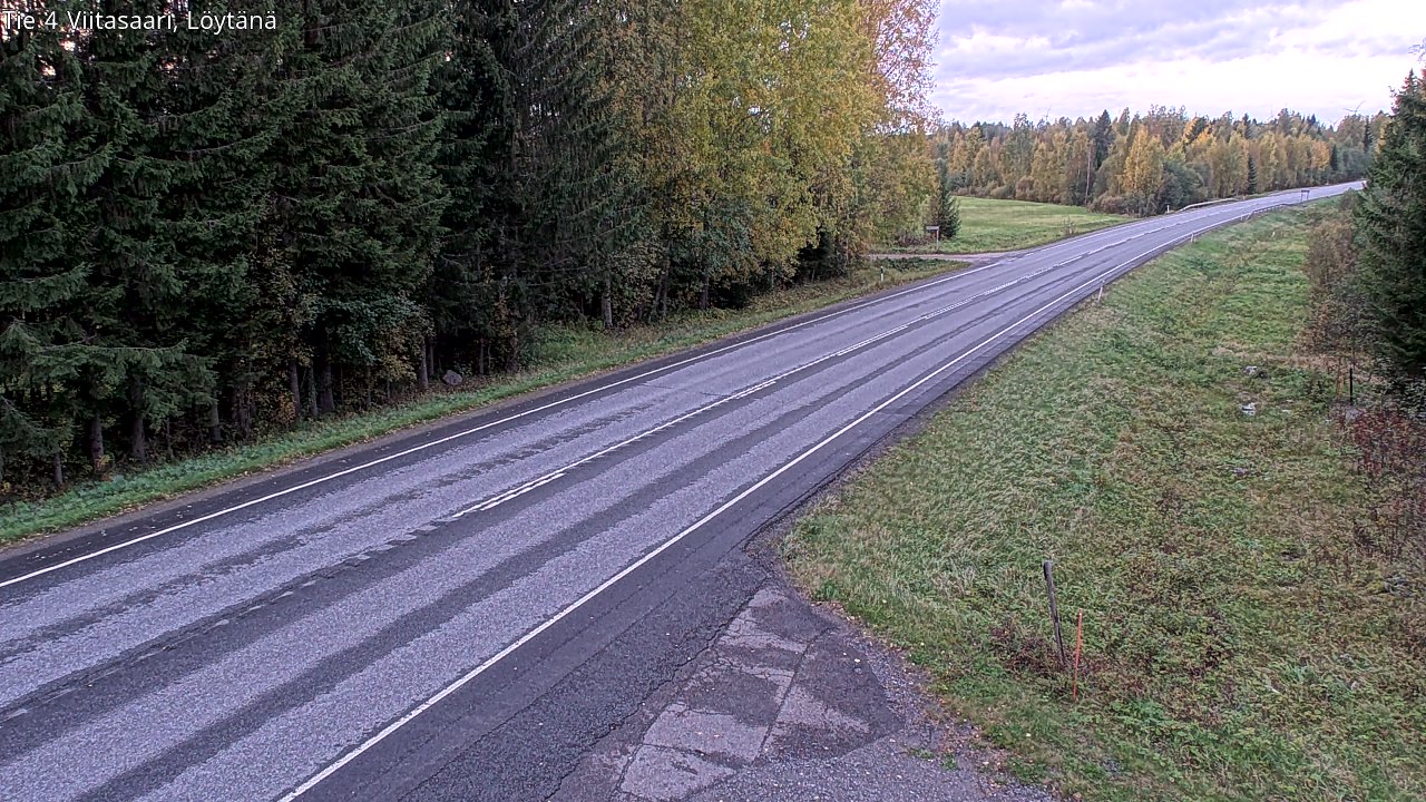 Weather Camera Image Väg 4 Viitasaari, Löytänä, Viitasaari, Keski-Suomi