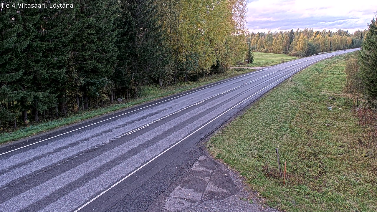 Weather Camera Image Väg 4 Viitasaari, Löytänä, Viitasaari, Keski-Suomi