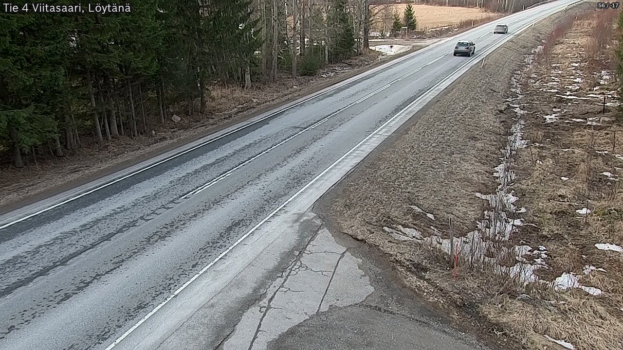 Weather Camera Image Väg 4 Viitasaari, Löytänä, Viitasaari, Keski-Suomi