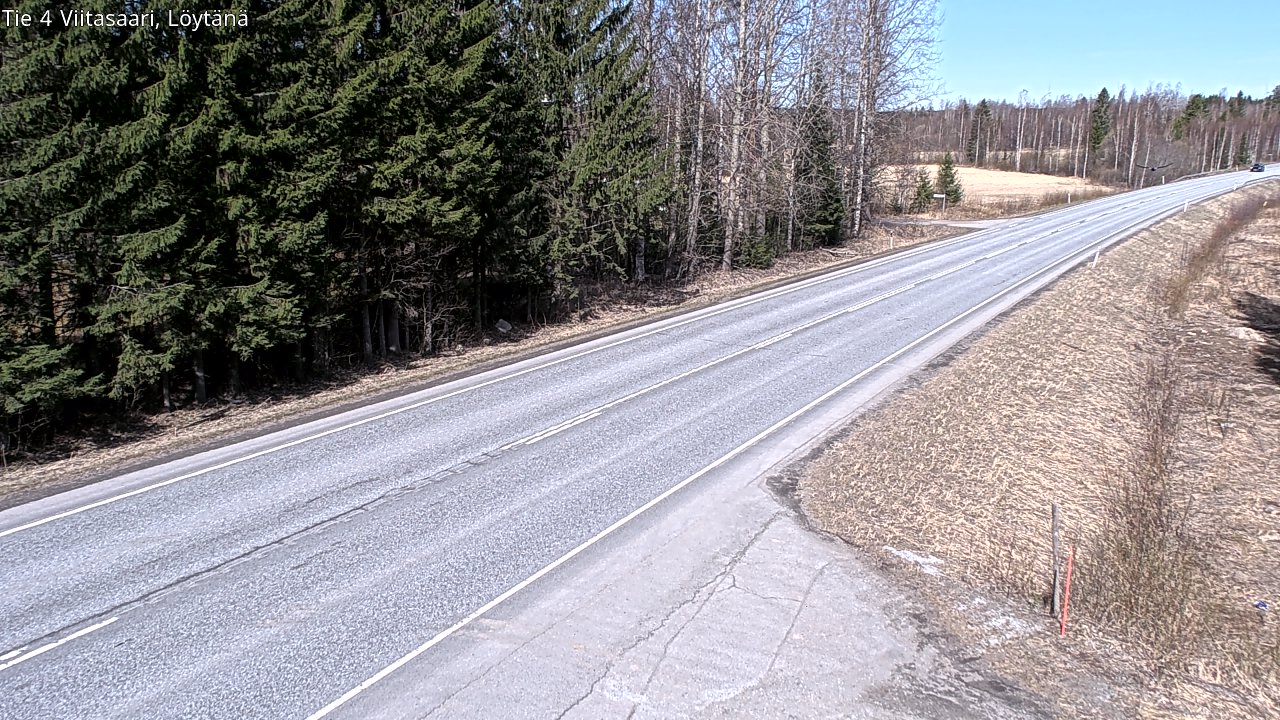 Weather Camera Image Väg 4 Viitasaari, Löytänä, Viitasaari, Keski-Suomi