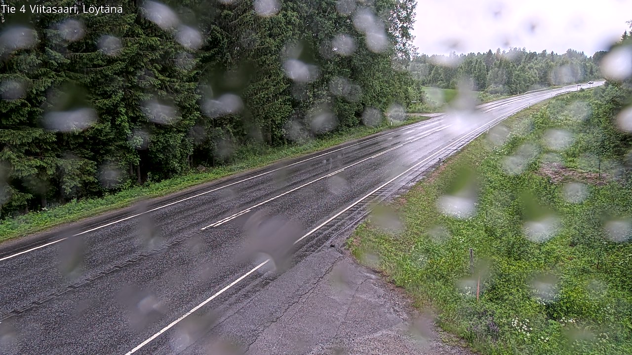 Weather Camera Image Road 4 Viitasaari, Löytänä, Viitasaari, Keski-Suomi