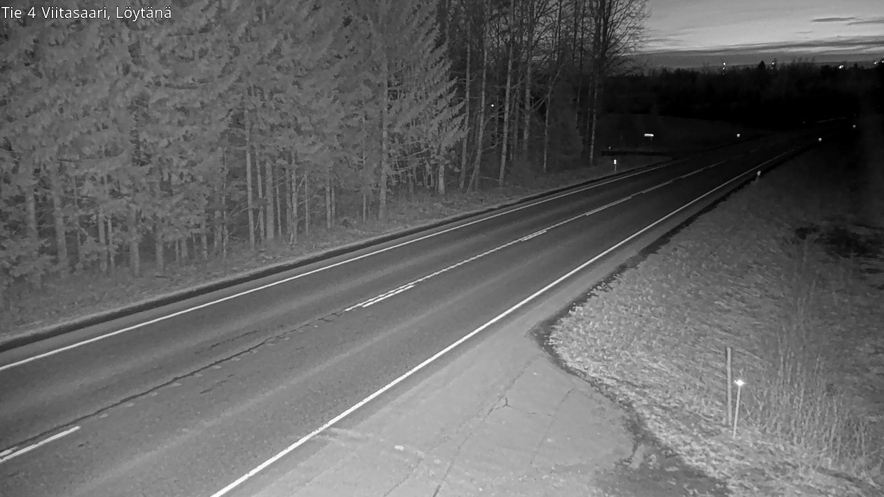 Weather Camera Image Väg 4 Viitasaari, Löytänä, Viitasaari, Keski-Suomi