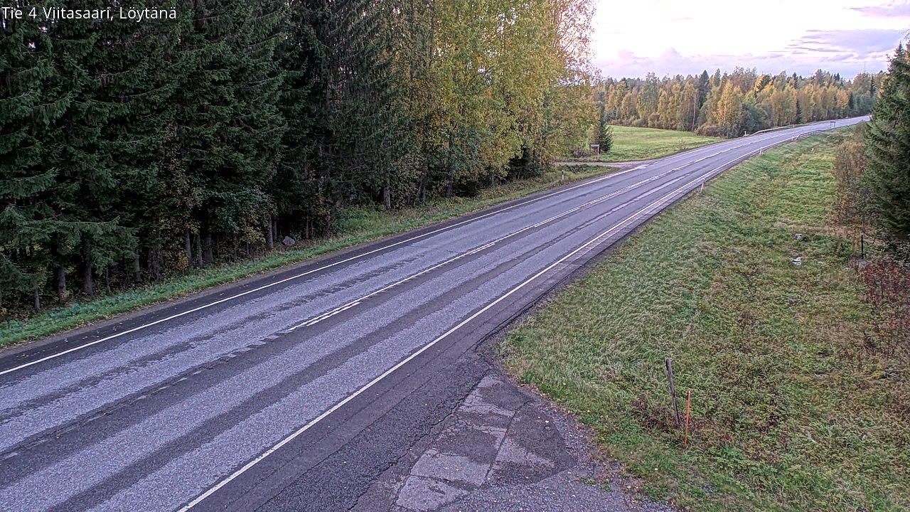 Weather Camera Image Väg 4 Viitasaari, Löytänä, Viitasaari, Keski-Suomi