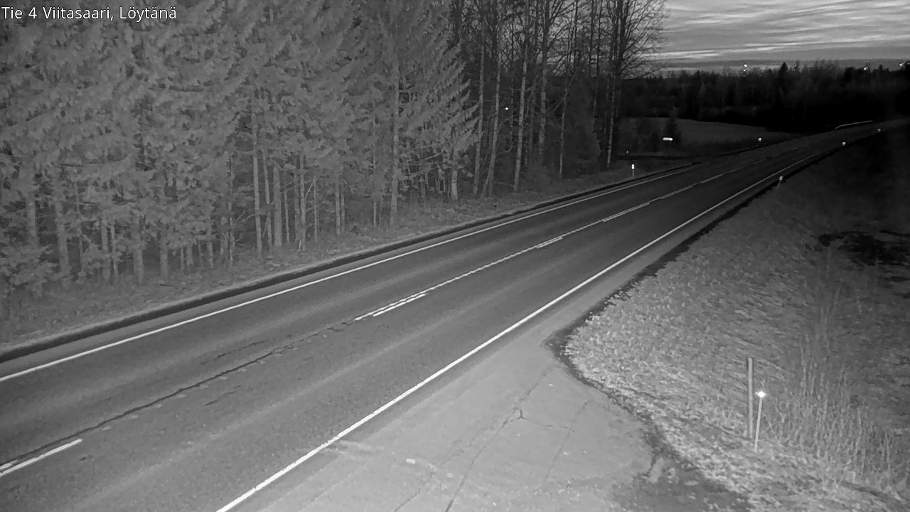 Weather Camera Image Väg 4 Viitasaari, Löytänä, Viitasaari, Keski-Suomi