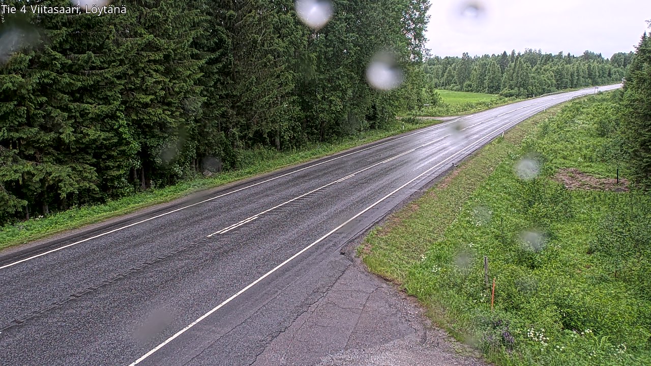 Weather Camera Image Road 4 Viitasaari, Löytänä, Viitasaari, Keski-Suomi