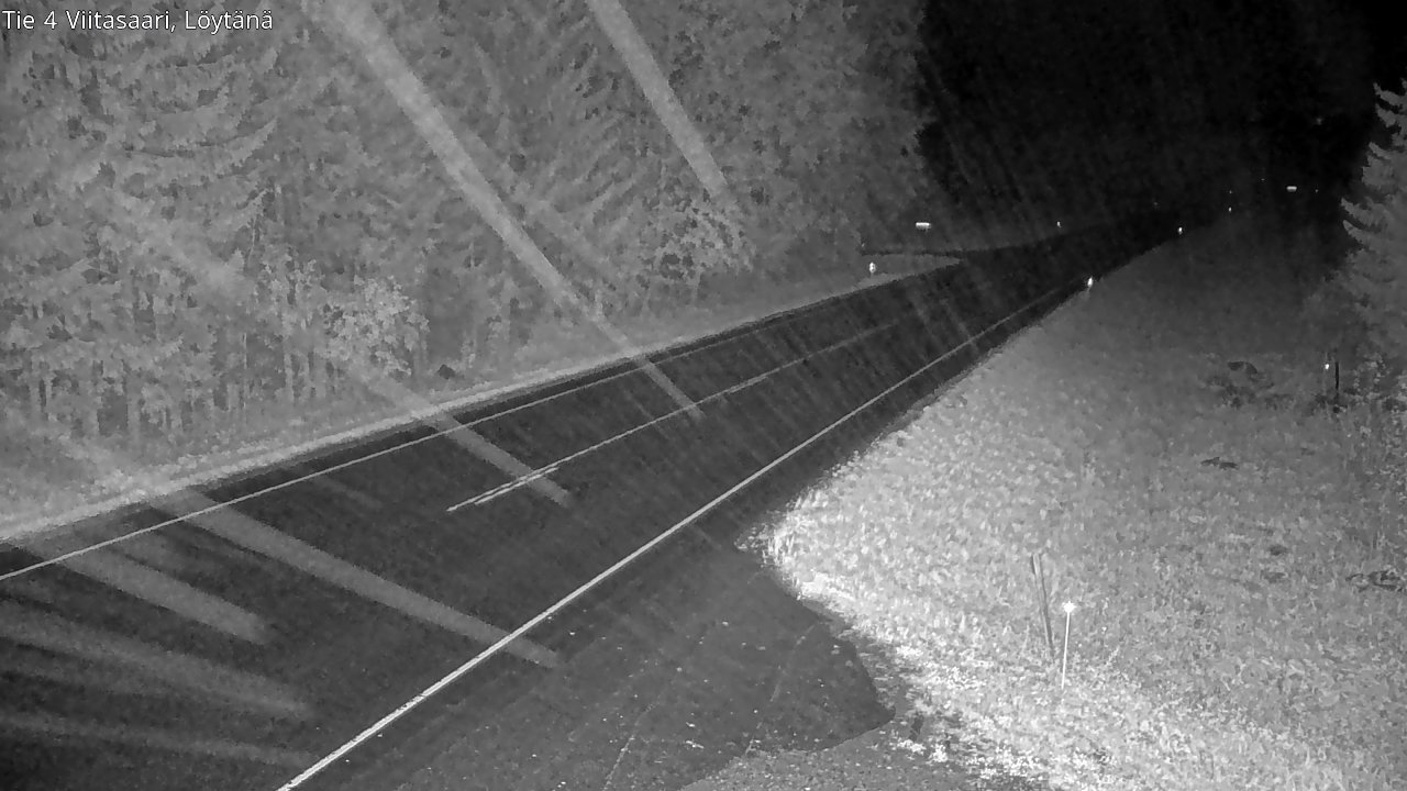 Weather Camera Image Väg 4 Viitasaari, Löytänä, Viitasaari, Keski-Suomi