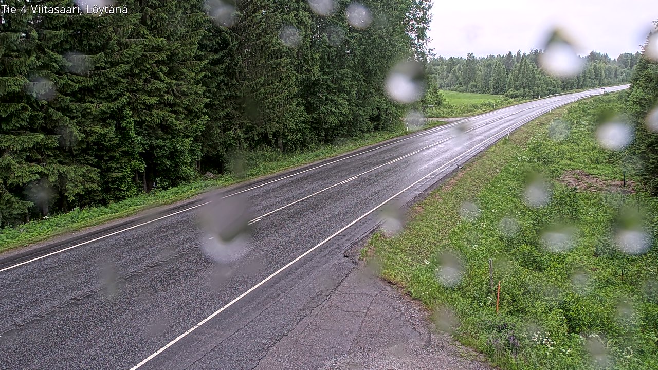 Weather Camera Image Road 4 Viitasaari, Löytänä, Viitasaari, Keski-Suomi