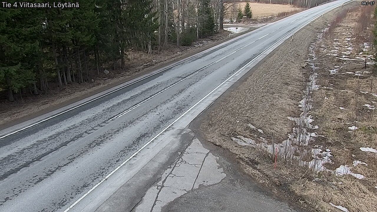 Weather Camera Image Road 4 Viitasaari, Löytänä, Viitasaari, Keski-Suomi