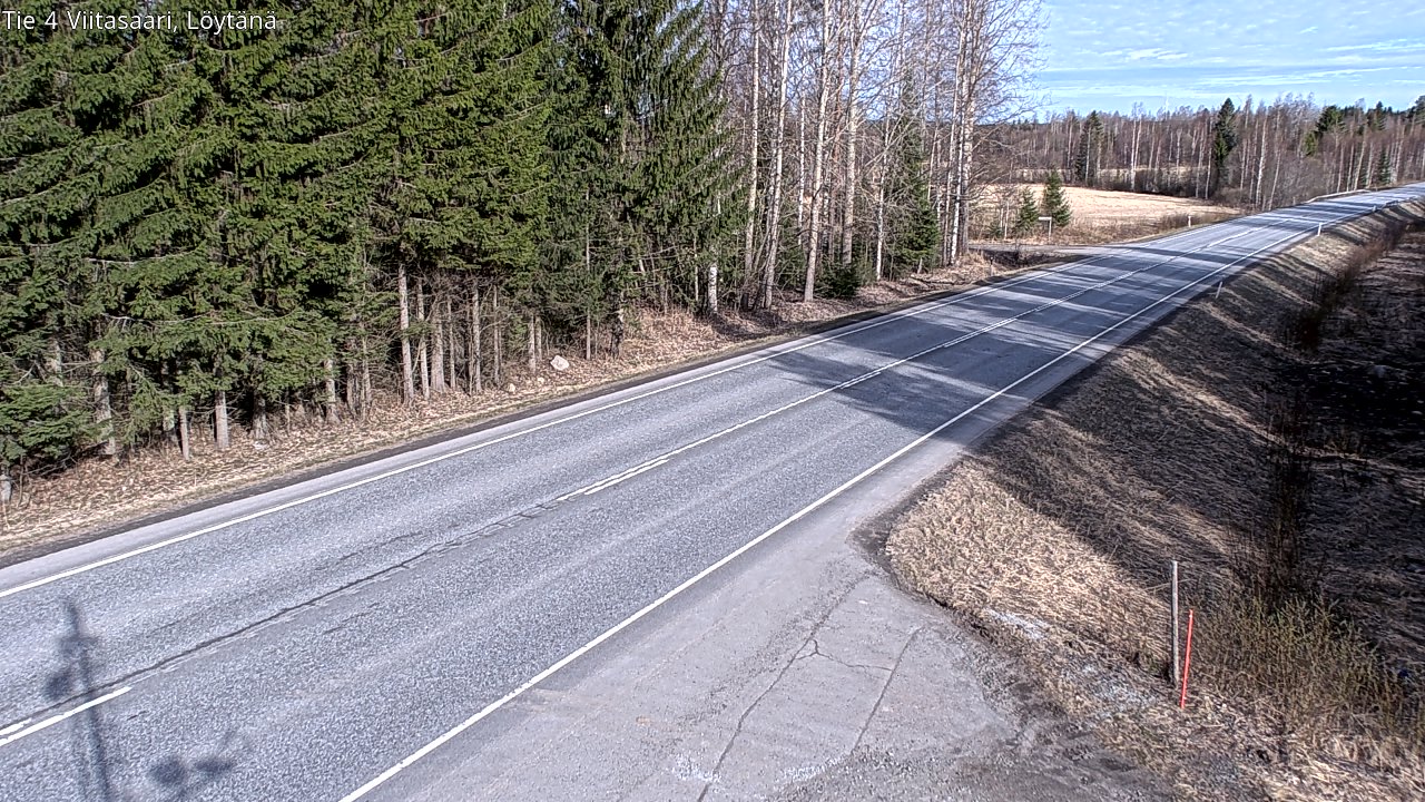 Weather Camera Image Road 4 Viitasaari, Löytänä, Viitasaari, Keski-Suomi