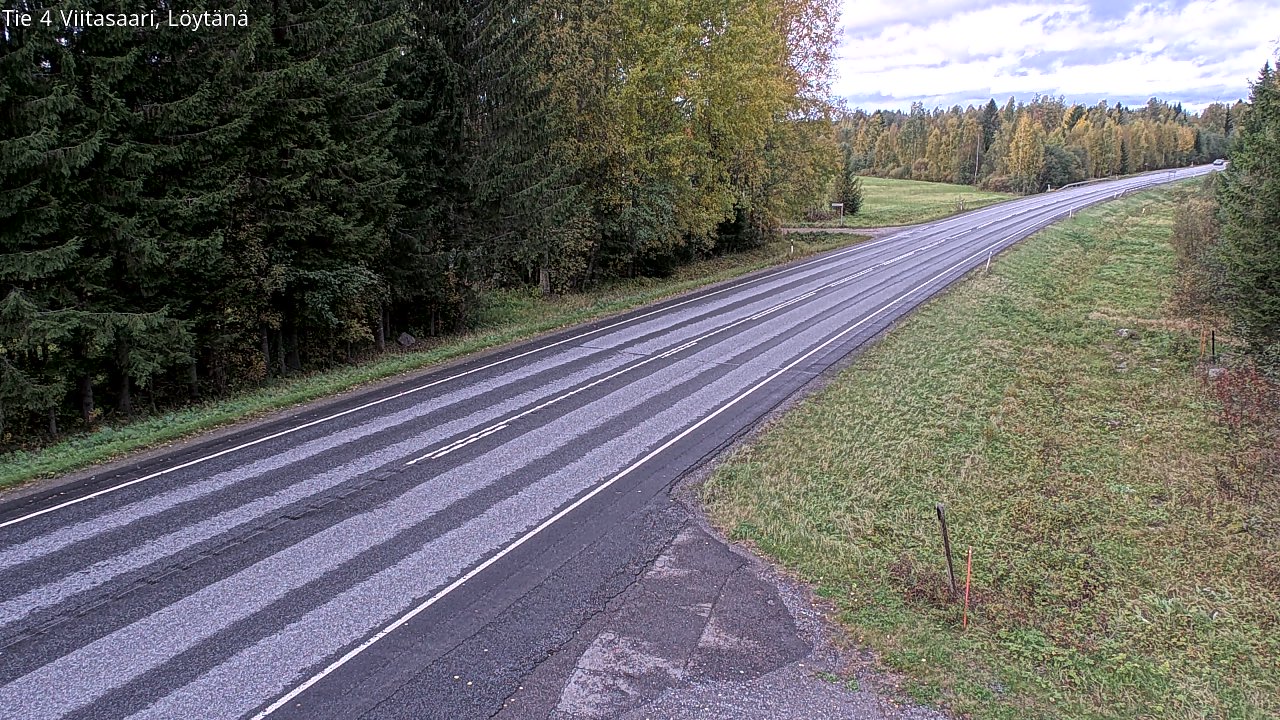 Weather Camera Image Väg 4 Viitasaari, Löytänä, Viitasaari, Keski-Suomi