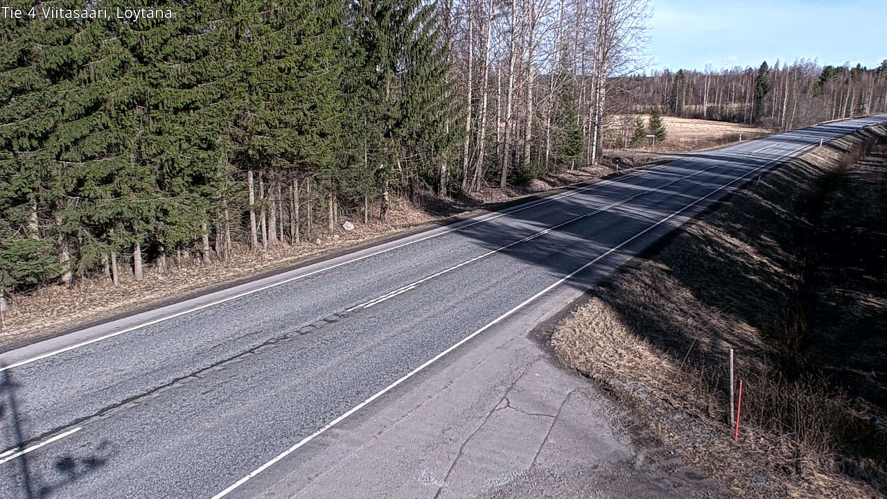 Weather Camera Image Väg 4 Viitasaari, Löytänä, Viitasaari, Keski-Suomi