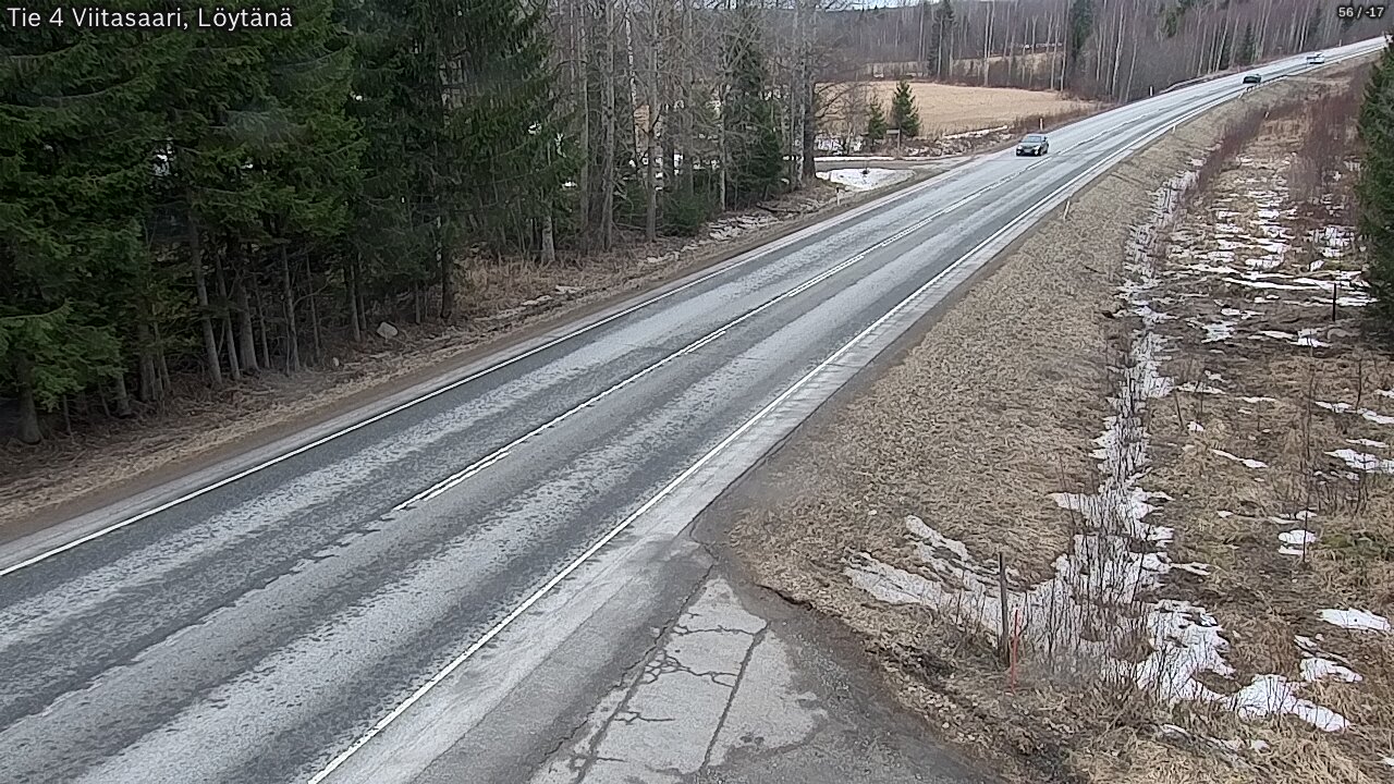 Weather Camera Image Road 4 Viitasaari, Löytänä, Viitasaari, Keski-Suomi