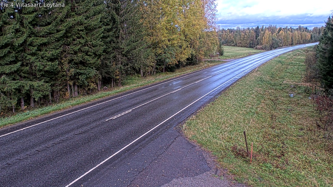 Weather Camera Image Väg 4 Viitasaari, Löytänä, Viitasaari, Keski-Suomi