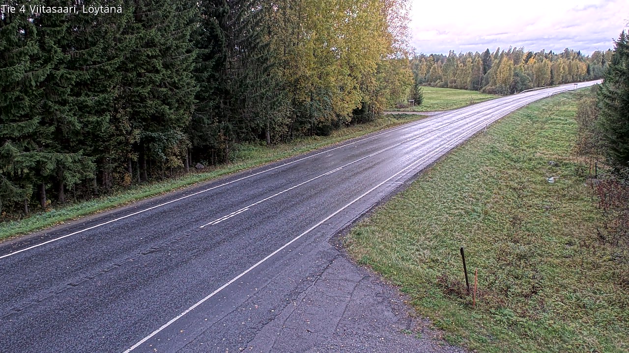 Weather Camera Image Väg 4 Viitasaari, Löytänä, Viitasaari, Keski-Suomi