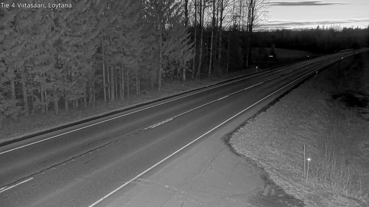 Weather Camera Image Väg 4 Viitasaari, Löytänä, Viitasaari, Keski-Suomi