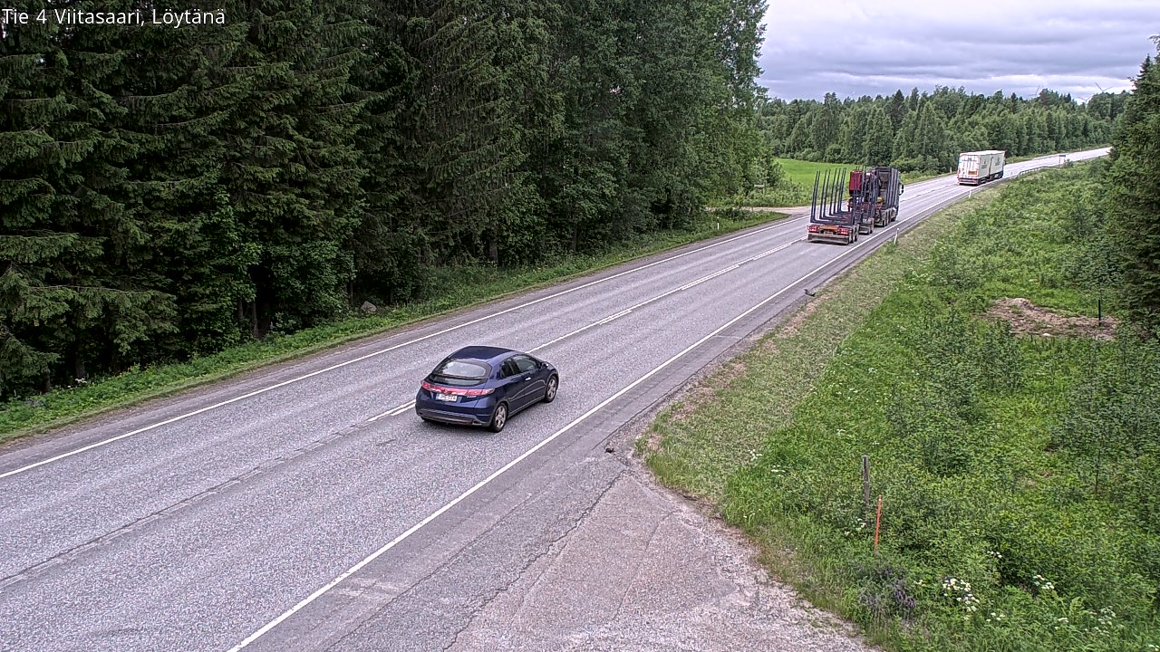 Kelikamerat Kuva Tie 4 Viitasaari, Löytänä, Viitasaari, Keski-Suomi