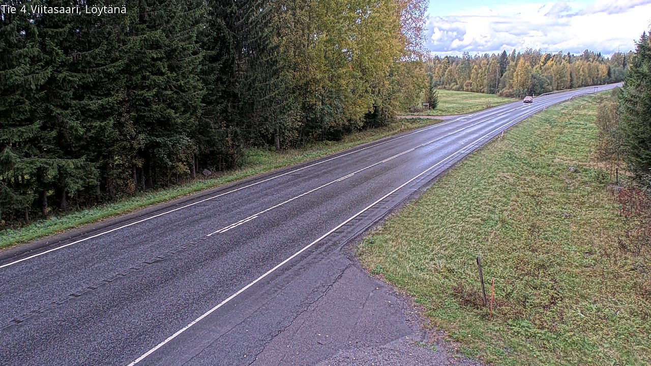 Weather Camera Image Väg 4 Viitasaari, Löytänä, Viitasaari, Keski-Suomi