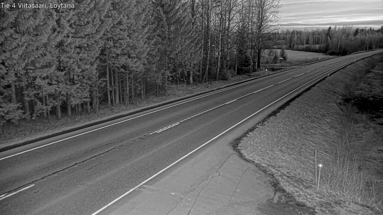 Weather Camera Image Väg 4 Viitasaari, Löytänä, Viitasaari, Keski-Suomi